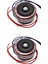 Güç Amplifikatörü Için 2x Çift 15V Bakır Toroidal Transformatör Güç Kaynağı Çift Güç Kaynağı Döngü Transformatörü (Yurt Dışından) 2