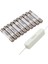 10 Adet 6MMX30MM 20A Faset-Üfleme Seramik Sigorta Bağlantısı 500V &amp 10 Pcs 1k Ohm% 5 Seramik Çimento Güç Direnç 10W Watt (Yurt Dışından) 1