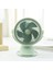 Taşınabilir Mini USB Şarjlı Fan Kıskaçlı Masa Kenarına 3 Kademeli Hız Ayarı Şarj Edilebilir Mini Soğutucu 14CM Mini Fan YS2285 Yeşil (YS-2285 - Yeşil) 2