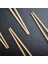 Tek Kullanımlık Bambu Chopstick | Erişte, Suşi, Yemekleri Için Ahşap Yemek Çubukları | Kore Çin Tek Kullanımlık Bambu Chopstick | Ayrı Ayrı Ambalajlı - 21 cm 2