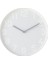Tromma Duvar Saati, 25 Cm, Beyaz 2