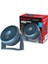 Turboforce Turbo HT900NE4 Sessiz Soğutma, 90 Dereceye Kadar Ayarlanabilir Eğim Açısı, 3 Hız Ayarı, Duvara Montaj, Masa - Mavi 1