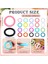 20 Set Silikon Boncuklu Daireler 65MM Silikon Boncuk Halkaları Boncuklu Anahtar Zincir Yapımı Kit Dıy Anahtarlık Kolye (Yurt Dışından) 5