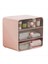 3 Katman Makyaj Organizatör Tutucu Kozmetik Saklama Kutusu Banyo Tezgah Organizatörü Drawers Pink-A ile Masa Organizatörü (Yurt Dışından) 1