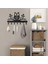 7hooks Baykuş Metal Duvara Monte Metal Anahtar Tutucu Baykuş Anahtar Askısı Madalya Askı Tasması Askı Anahtar Organizatörü Metal Anahtar Kancası (Yurt Dışından) 3
