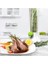 Herb Tasarrufu Kapsayıcı Anti-Crush Eko-Taze Fincan Sebze ve Bitki Taze Tutma Kabı ile Su Rezervuarı Çanta Yeşil (Yurt Dışından) 4