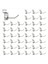250 x Slatwall Tek Hook Pin Dükkanı Ekran Takma Prong Askı 50MM (Yurt Dışından) 1