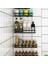 Spice Rack Mutfak Tahliye Duvara Monte Yumruksuz Ev Baharat Rafı Baharat Depolama Tahliye Rafı A (Yurt Dışından) 3