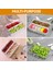 Snackal Box Buzdolabı Depolama Bölünmüş Servis Tepsisi -Snack Organizatör Yeniden Kullanılabilir Gıda Tabağı Taşınabilir Buzdolabı Tutucu (Yurt Dışından) 5
