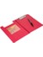 Sekreterlik Kapaklı A5 Küçük Boy Pvc 17,5X24 Cm. Kırmızı - Dikkat Sadece A5 Ebat Evraklar Için Uygundur 2
