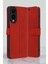 Samsung Galaxy S25 Edge Trend S Plus Kapaklı Kılıf - Kırmızı 2