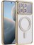 Xiaomi Poco X6 Pro Joke Simli Magneticsafe Kılıf - Gold 1