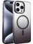 Apple Iphone 15 Pro Max Glossy Magsafe Kapak - Siyah 1