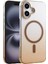 Apple Iphone 16 Plus Glossy Magsafe Kapak - Çöl Titanyum 1