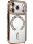 Apple Iphone 17 Pro Joke Simli Magneticsafe Kılıf - Gold 2