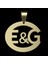 8 Ayar Altın Kolye Ucu E&g GM11164 1 gr 4