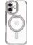 Iphone 16 Kılıf Joke Simli Magneticsafe Kılıf - Gümüş 2