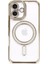 Iphone 16 Plus Kılıf Joke Simli Magneticsafe Kılıf - Gold 1
