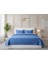 Star Tek Kişilik Yatak Örtüsü Mavi 1