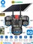 SNR-1 3 Lens Solar Güvenlik Kamerası 4G Sim Kartlı PTZ Hareketli Gece Görüşlü Güneş Panelli Kamera 1