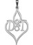 925 Ayar gümüş kolye D&T SM11072 2