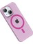 CPT05 Apple iPhone 14 Pc Blank Magsafe Kapak - Pembe 3