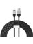 Coolplay Serisi Hızlı Şarj Kablosu USB To Ip 2.4A, 2m, Siyah 1