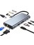 Type C Hub 11 In 1 USB C Docking Station 4K Hdmı,vga,type C Pd,usb3.0, Ethernet,sd/tf Aux Pc Uyumlu Adaptör Çoklayıcı Çevirici Dönüştürücü HUB114 1