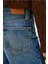 Pamuklu Wide Leg Yüksek Bel Geniş Paça Jeans Bayan Kot Pantolon WW0WW46731 1A5 4