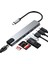 Pro Air Için USB Type-C Hub Dönüştürücü 8 In 1 Çoklayıcı - Hdmı, 2 Adet USB 3.0, 2 Adet USB C, Sd/microsd, Ethernet - Çevirici 8li Port USB C Adaptör Bağlantı Noktası Ara Kablo 1