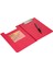 Sekreterlik Kapaklı A5 Küçük Boy Pvc 17,5X24 Cm. Kırmızı - Dikkat Sadece A5 Ebat Evraklar Için Uygundur 1