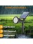 Gün Işığı18 LED Spot Güneş Enerjili Bahçe Aydınlatma Lambası, Fotoselli, Spike, 18W Su Geçirmez Dış Mekan Solar Lamba, Ağaç,, Havuz, Duvar ve Zemin Montajına Uygundur 42 cm 3