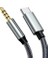 Metal Type-C - 3.5 mm Aux Ses Kablosu 1mt Jak Adaptörü Dongle Kulaklık Çevirici 3