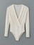 Yeni Sezon Kruvaze Yaka Kadın Bodysuit 5