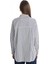 Yeni Sezon Çizgili Oversize Poplin Kadın Gömlek 4