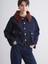 Yeni Sezon Gömlek Yaka Oversize Kadın Jean Ceket 1