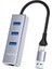 USB ve Type-C Gigabit Ethernet Adaptörü 3 Port USB 3.0 Çoklayıcı Hub 2