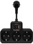 Korumalı Priz, Duvar Priz Çoğaltıcı, 3x Priz Soketi, 2x Type-C Girişi, 1x USB Girişi, Çocuk Korumalı ve Dayanıklı Yapı, Aşırı Gerilim, 16A/3680W (Kablosuz) (Siyah) 3