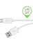 Mixıt Colour 1.2m Mikro USB Kablosu, Akıllı Telefonlar, Hoparlörler, Power Bank’ler, Dijital Kameralar, Kindle, Tabletler, ve Daha Fazlasını Destekler, F2CU012BT04-WHT 3