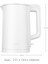 Elektrikli Su Isıtıcısı 2 Lite, Beyaz, Ab Versiyonu 3