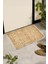 El Yapımı Örgü Jüt Hasır Lüx Kapı Önü Paspası, (65 x 45 Cm) 3