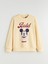 Yeni Sezon Bisiklet Yaka Mickey Mouse Baskılı Kız Çocuk Sweatshirt 1