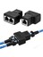 2 Portlu Splitter, Çift Lan Kablosu, Ethernet Bölücü, Dişi Adaptör Konnektörü - Ethernet Splitter Cable 1