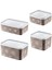 4'lü Set No Frost Saklama Kabı Terra (Tüm Boylar) 1