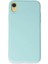 Iphone Xr Kılıf First Silikon - Turkuaz 1
