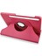 Samsung Galaxy X800 Tab S8 Plus 12.4 Kılıf 360 Tablet Deri Kılıf - Pembe 1