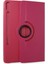 Samsung Galaxy X610 Tab S9 Fe Plus 12.4 Kılıf 360 Tablet Deri Kılıf - Pembe 2