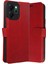 Oppo Reno 14F Trend S Plus Kapaklı Kılıf - Kırmızı 1