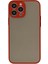 Iphone 15 Pro Kılıf Montreal Silikon Kapak - Kırmızı 1