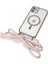 Iphone 11 Kılıf Divo Lazer Askılı Magsafe Kapak - Pembe 5